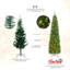 VeryMerry 'Aspen' Christmas Tree with 400 Built-In Warm White LED Lights - 7FT