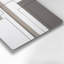 Minimalisme 17, art mural gris en métal-846854570