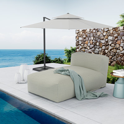 Outdoor Olefin Chaise Lounge by Ebern Designs