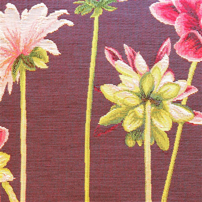 Coussin Dahlias, Rose
