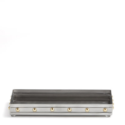 Rivets Bathroom Tray