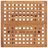 Dakota Fields 3 Piece Folding Patio Dining Set With Cushion Solid Teak Wood-151208928