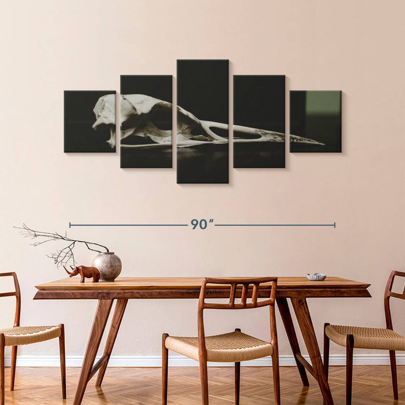 Bird Skull, 42" H x 92" W