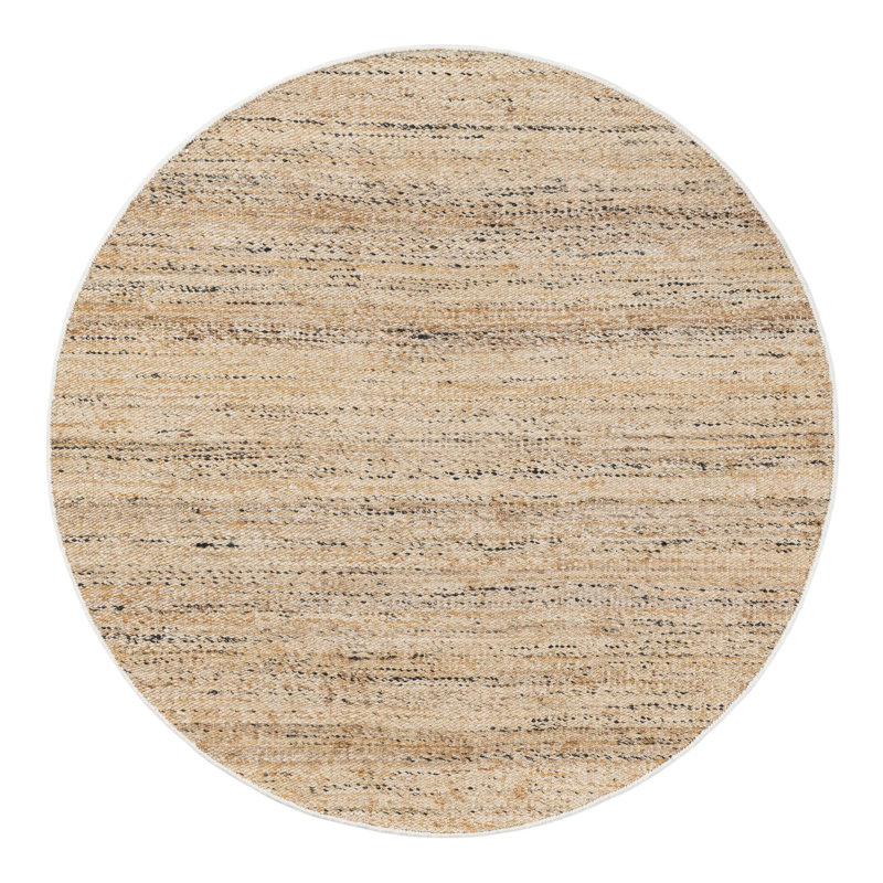 Tapis en jute / sisal Areyona, Rond 5 pi 3 po x 5 pi 3 po