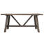 Table de salle à manger en bois massif 63 "American Rustic-371443129-371443132