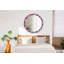 Huldar Glass Flat Wall Mirror
