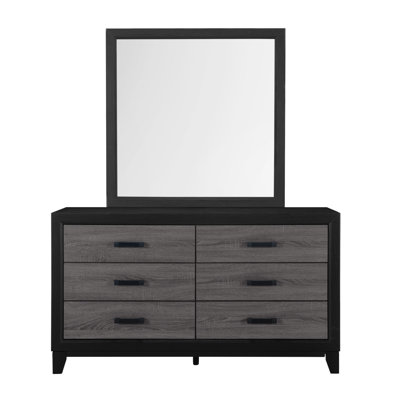 ROBE GRIS ET NOIR SOLUTO (Commode
