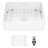 White Ceramic 28 - Inch Single Bowl Kitchen Sink: Comes With Drain Assembly, Bottom Grid, 304 Stainless Steel Dish Basket Strainer, Scratch And Stain , Long Lasting Discoloration Easy To Maintain