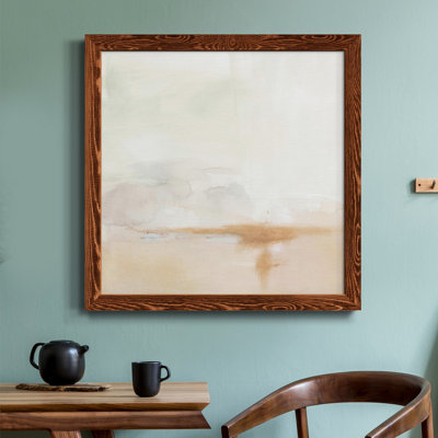 Toile encadrée Smudged Horizon I-Premium - prête à être suspendue
