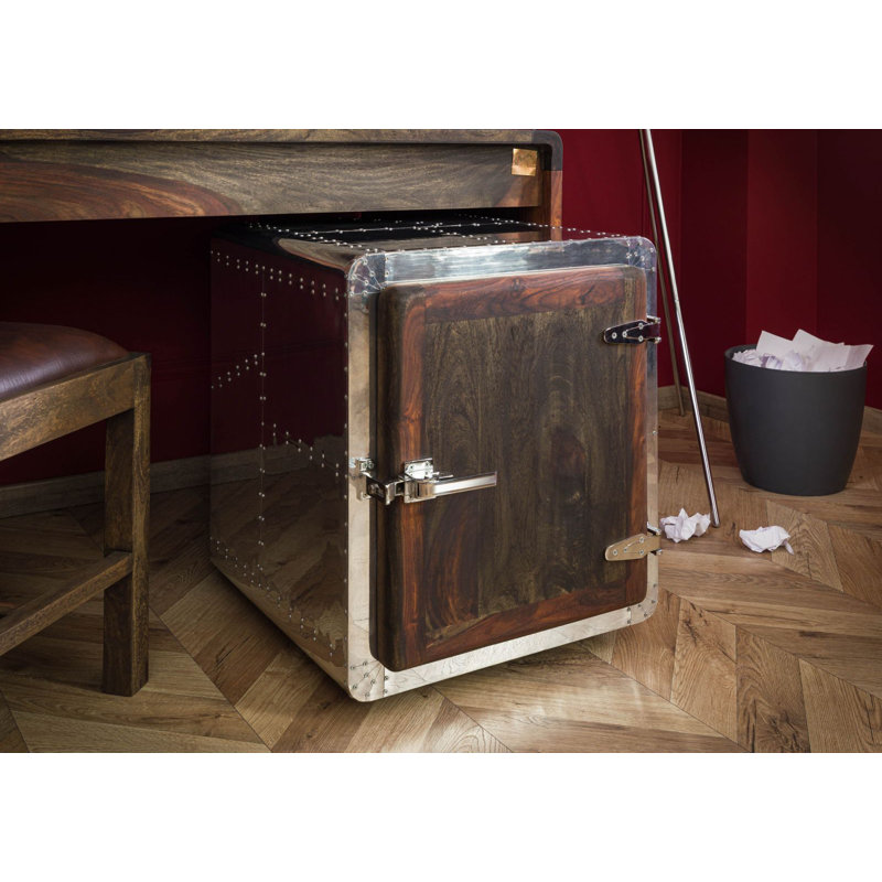 Tambora 50cm Wide Solid Wood File Cabinet