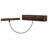 Delisca 27.56'' Solid Wood Console Table