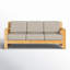 Ensemble de conversation de terrasse pour 5 personnes Nikita Sunbrella®-1517248185