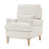 Mélange de lin beige / bois gris sélectionné