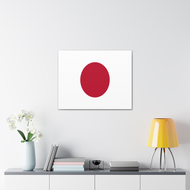 «Drapeau du pays japonais» sur, H 24 po x l 30 po
