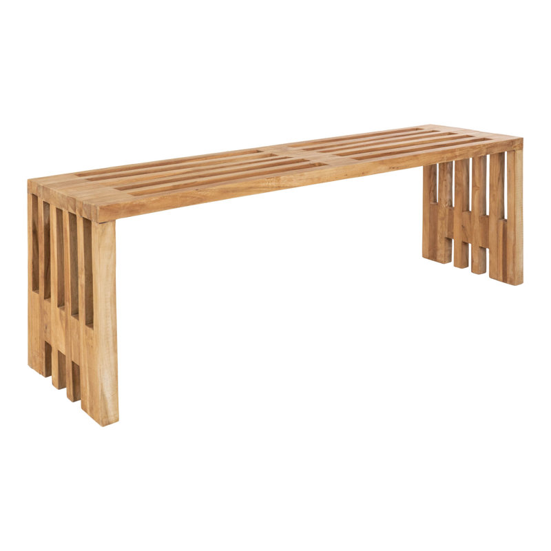 Bourgeois Solid Wood Bench