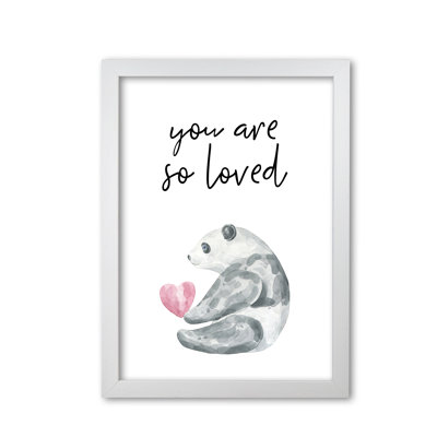 Panda You Are So Loved - Print