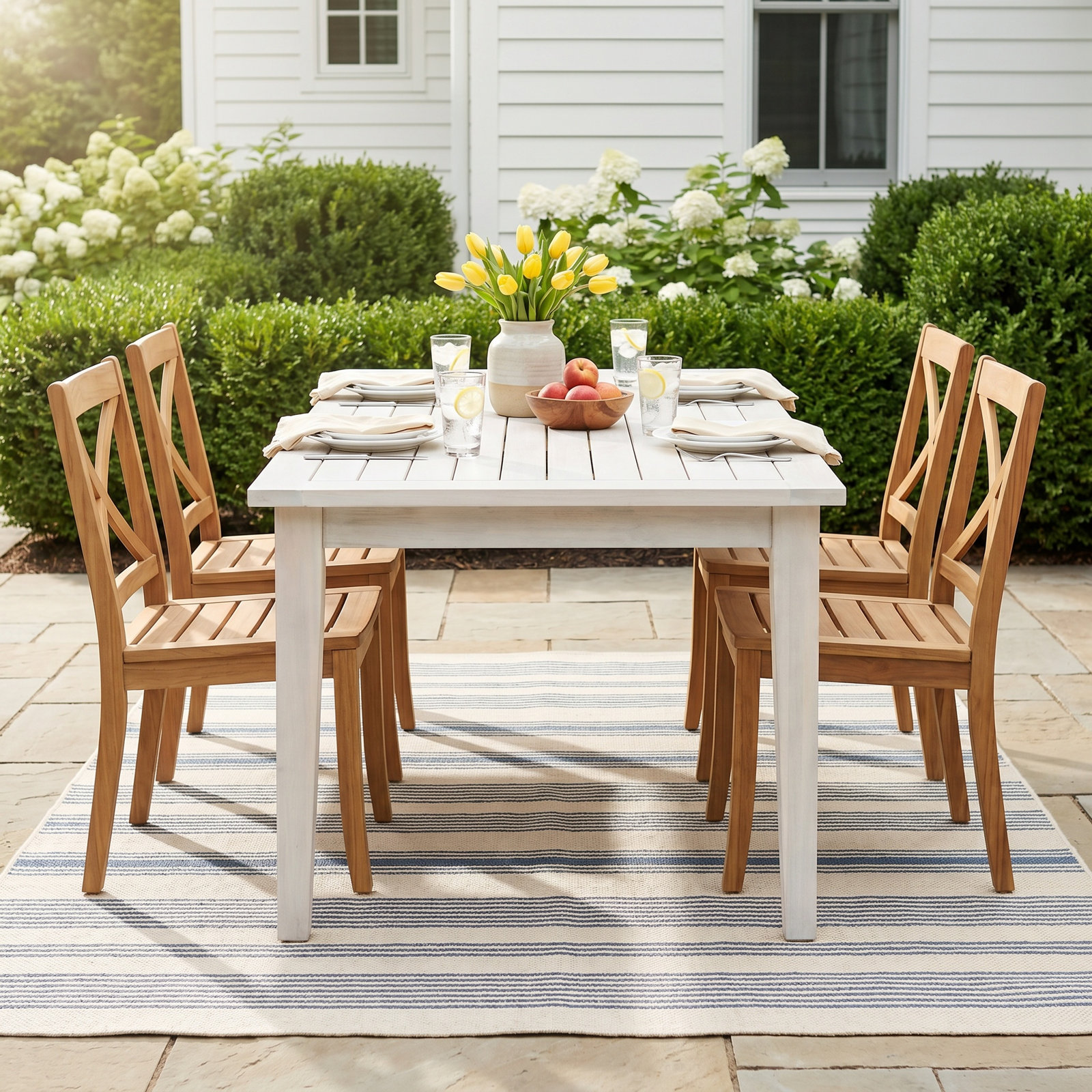 Amina 64" Outdoor Dining Table