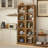 5 Tiers 70" Narrow Bookcase, Cabinet Floor Standing Bookshelf-76602209