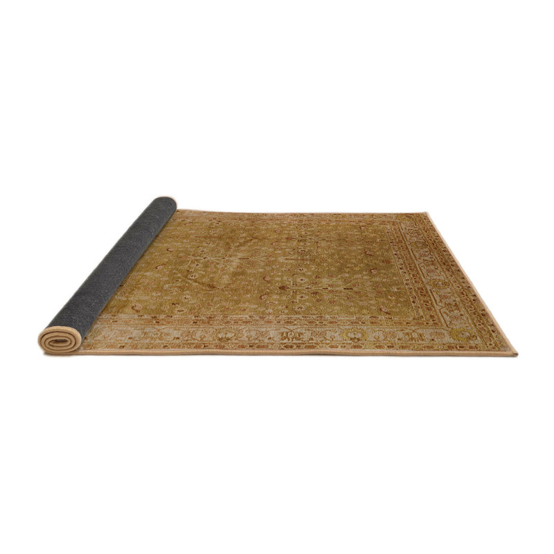 Tapis oriental brun clair Garo, Rond 5 pi