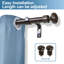 Tringle à rideau simple avec drapeaux Pomonok Finial-133959265-133959277