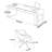 Italian modern office desk-475372711
