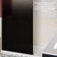 Porte de douche fixe l 34 po x H 72 po H 1/4 po en verre trempé noir dégradé convenant aux douches à l'italienne et s'harmonisant avec divers styles de décor de salle de bain moderne noir