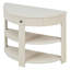Console en bois avec tiroir et tablettes-133712547