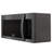 ZLINE 30 in. 1.5 cu. ft. Over-The-Range Microwave in Black Stainless Steel with Modern Handle and Set of 2 Charcoal Filters (MWO-OTRCF-30-BS)