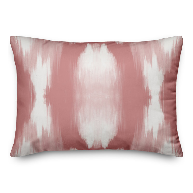 Outdoor Throw Pillow, Pink