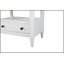 Table de chevet ouverte avec 2 tiroirs-321141603