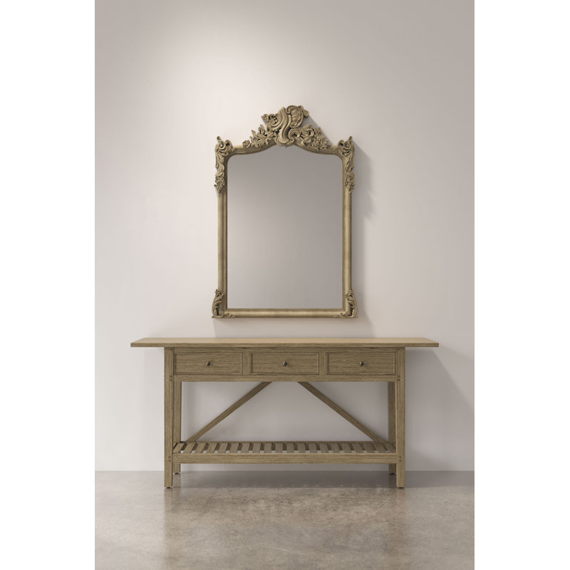 Eden Arch Solid Wood Wall Mirror