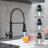 AWZTOO Pull Down Kitchen Faucet-93755380
