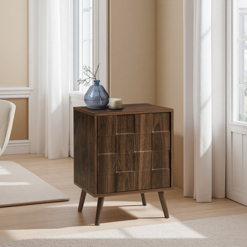 Accent Table, End, Side Table, Small, Storage, Lamp