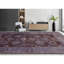 Wool Oriental Area Rug in Purple