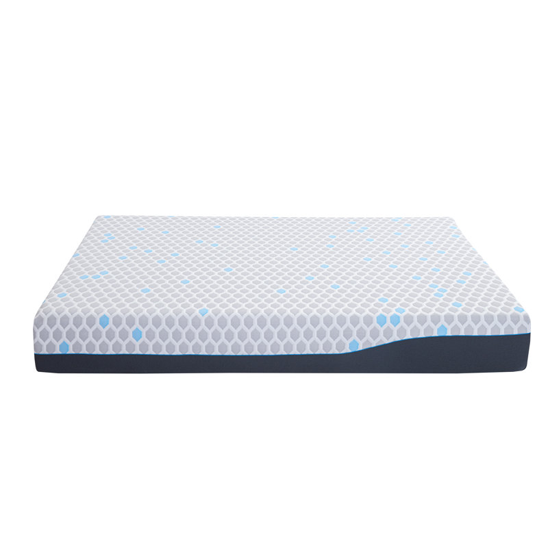 Matelas en mousse viscoélastique imprégnée de charbon Alwyn Home Nabu, Double / double