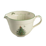 Christmas Tree Porcelain Batter Bowl
