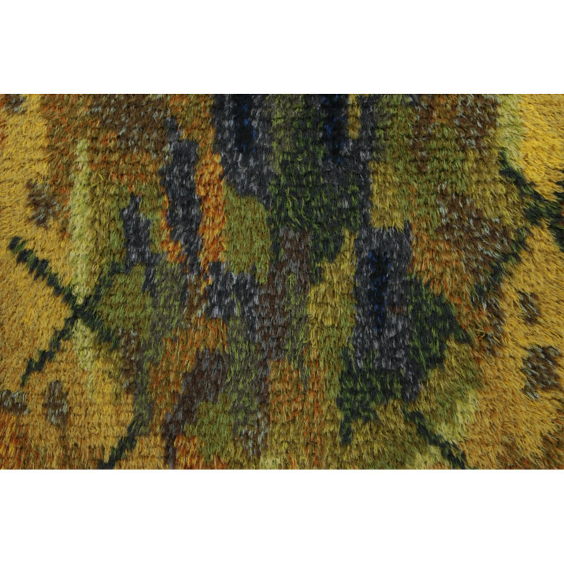 Scandinavian One-of-a-Kind 2'9x4'7 Hand Knotted Area Rug