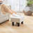 Stimpson Faux Leather Ottoman-351130908