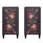 Solid Wood Rectangle Accent Cabinet