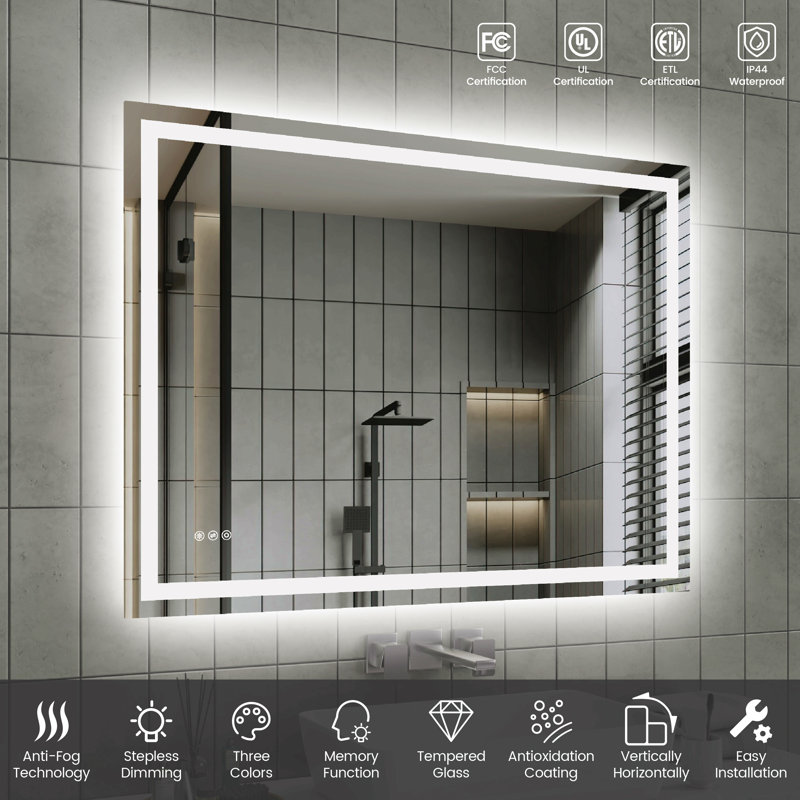 Miroir de salle de bain Led