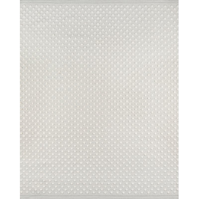 Langdon Wool Geometric Area Rug in Gray