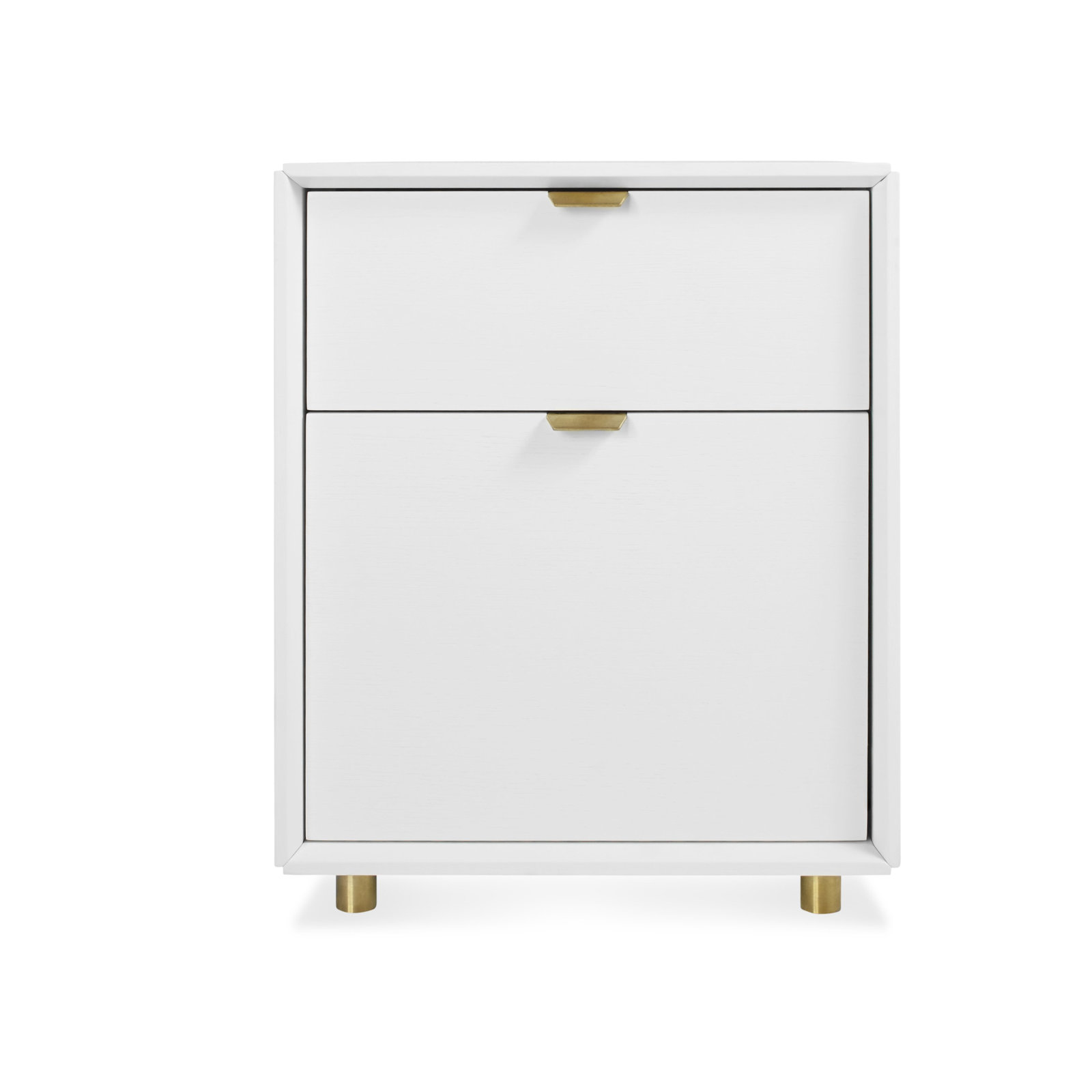 Dang 2 - Drawer Vertical File Cabinet, White