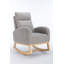 Solid Wood Rocking Chair-371146721