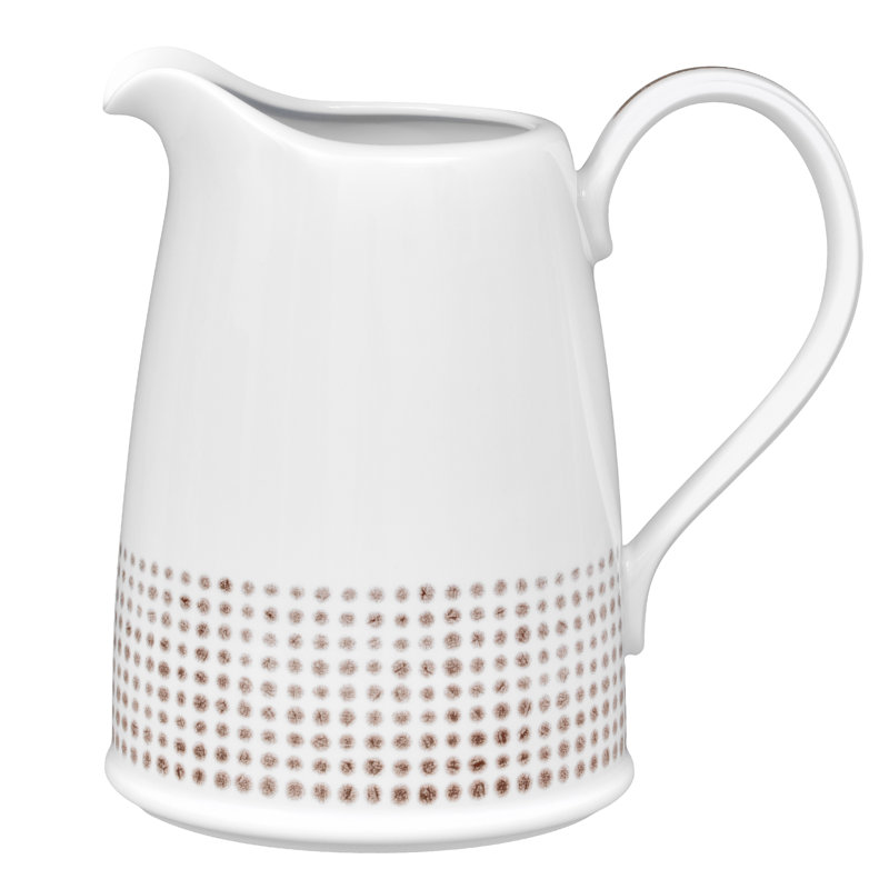 Noritake Hammock Pitcher, Khaki