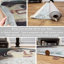 Gris charbon/beige/Tapis décoratif brun-28454289