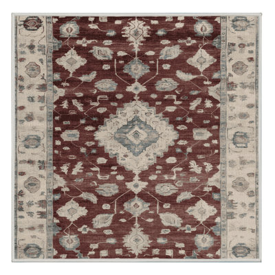Tapis beige surteint lavable à la machine