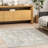 Almirka Medallion Runner Rug for Living Room Bedroom Dining Room Entryway Hallway Kitchen, Ivory/Grey-959588796