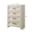 Commode contemporaine à 4 tiroirs 1Pc