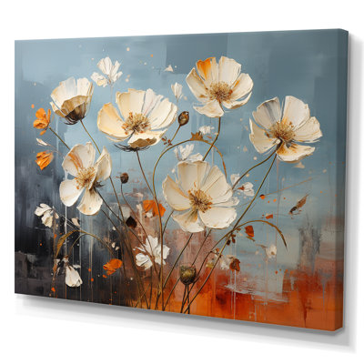 «Buttercups Burst» avec des tons chaleureux et invitants - impressions sur toile Buttercups