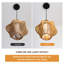 1 - Light Natural Geometric Pendant